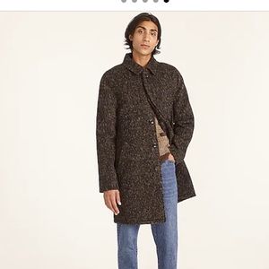 Ludlow car coat in Italian wool blend from J. Crew